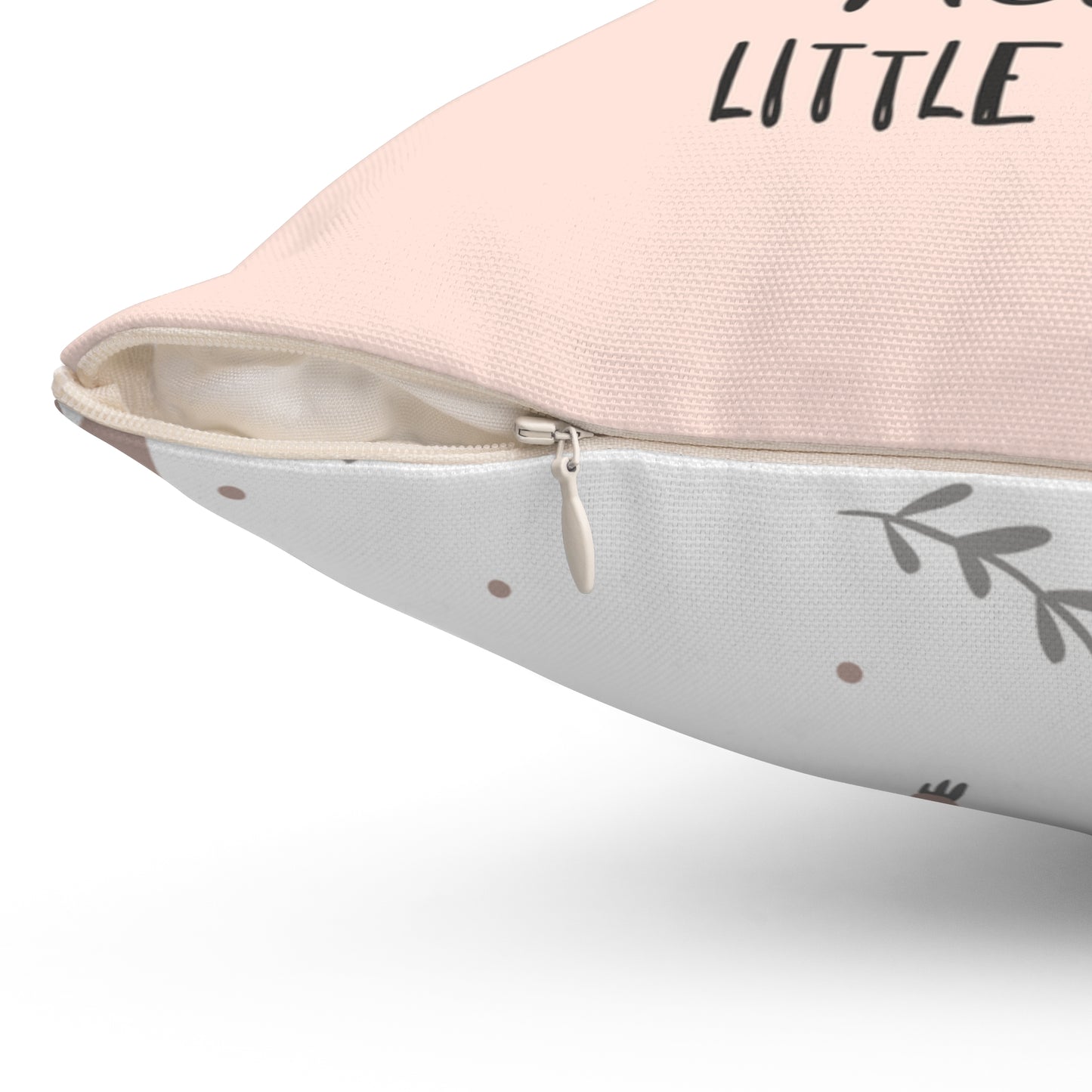 Little Sloth Square Pillow