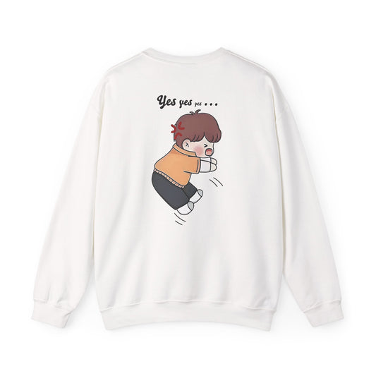 Girl Kick Boy Couple Sweatshirt 1