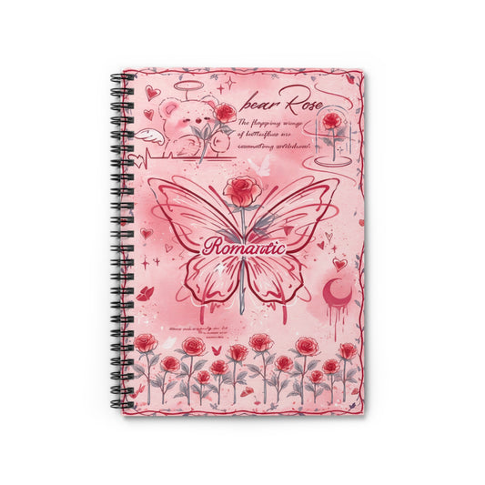 Red Butterfly Notebook