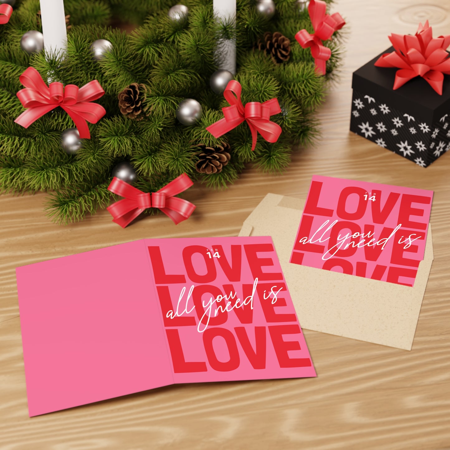 All You Need Is Love Valentine Cards