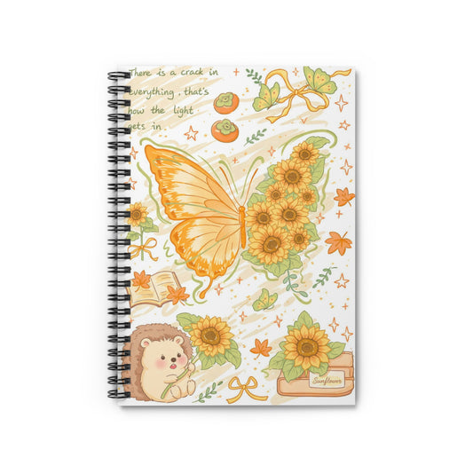 Yellow Butterfly Notebook