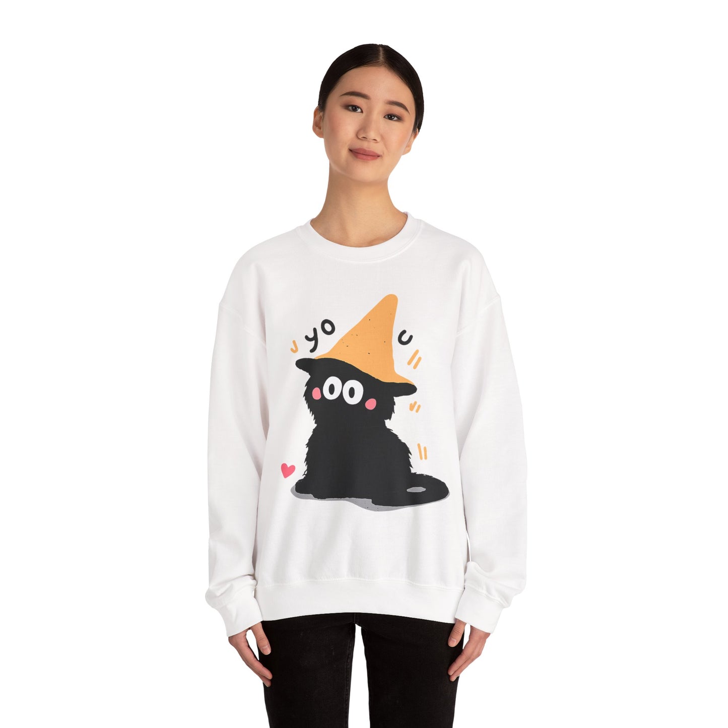 Love You Cat Couple Sweatshirt 2