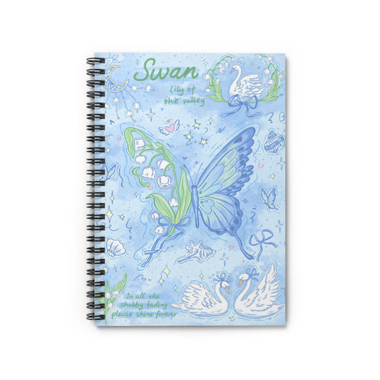 Blue Butterfly Notebook