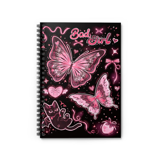 Black Butterfly Notebook