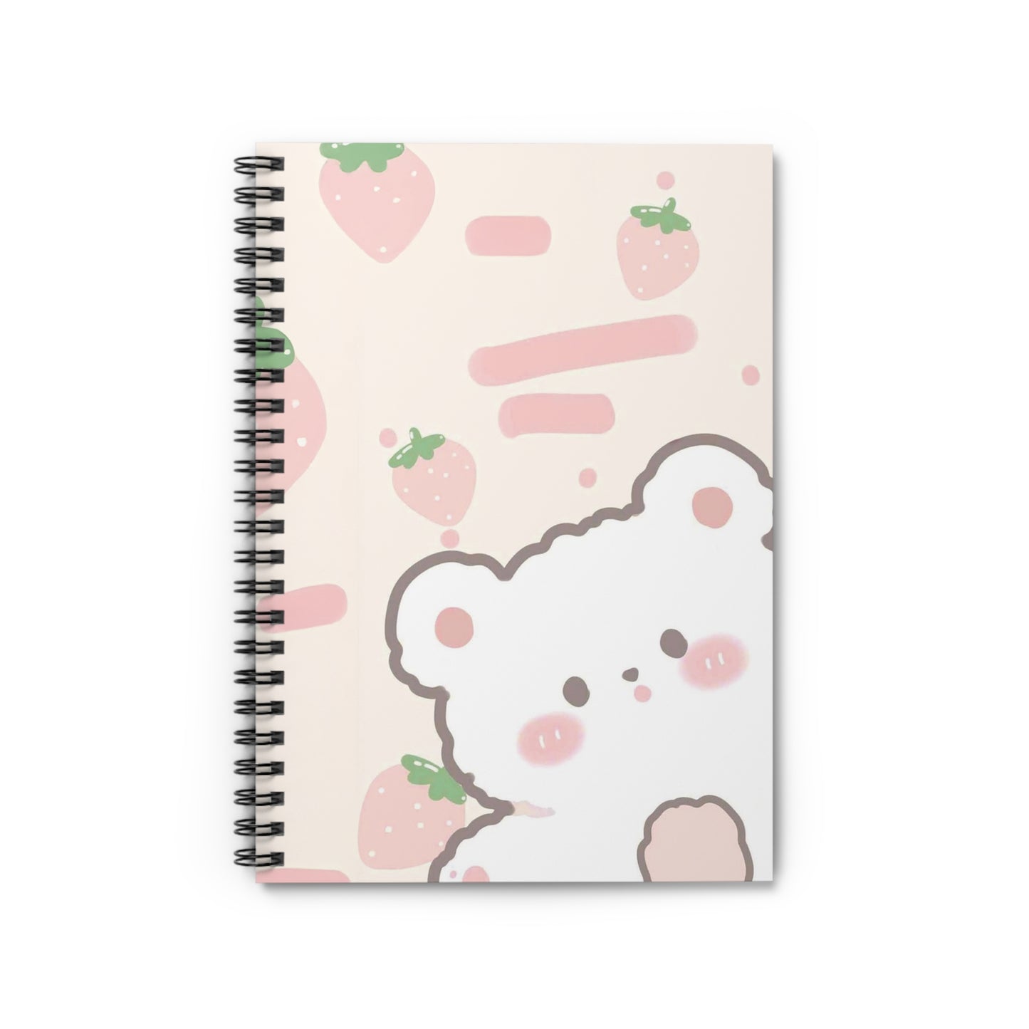 Strawberry Bear Notebook
