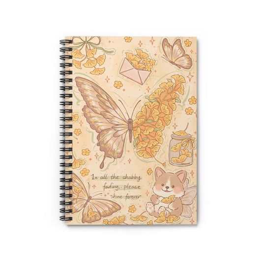 Brown Butterfly Notebook