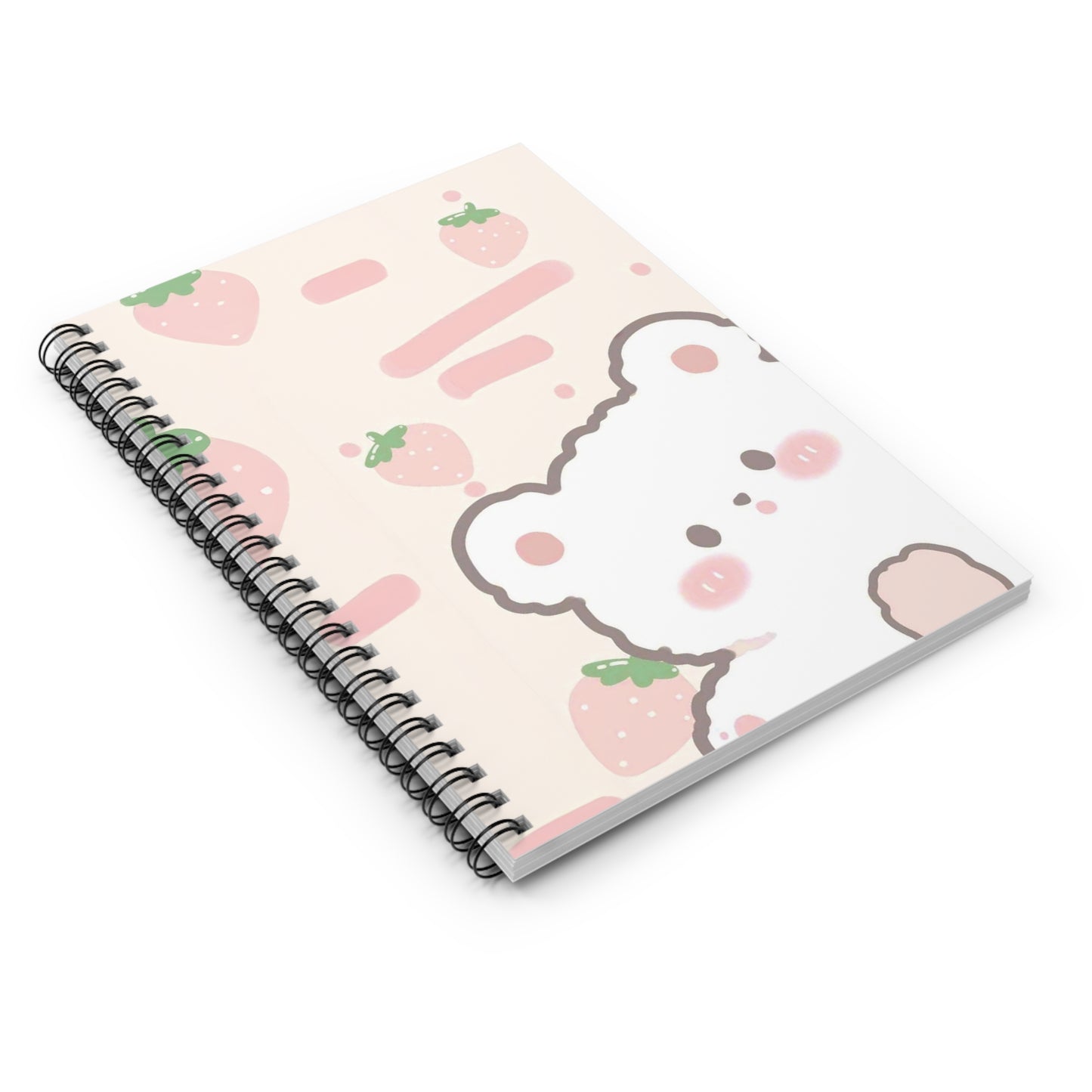 Strawberry Bear Notebook