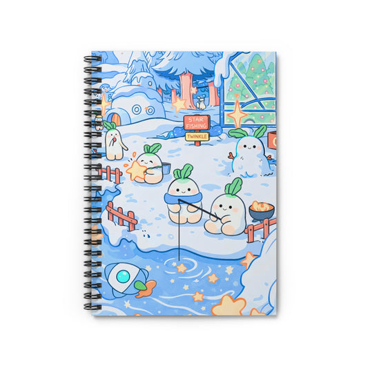 Winter Green Onion Notebook